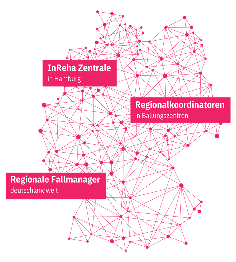 InReha Standorte in ganz Deutschland