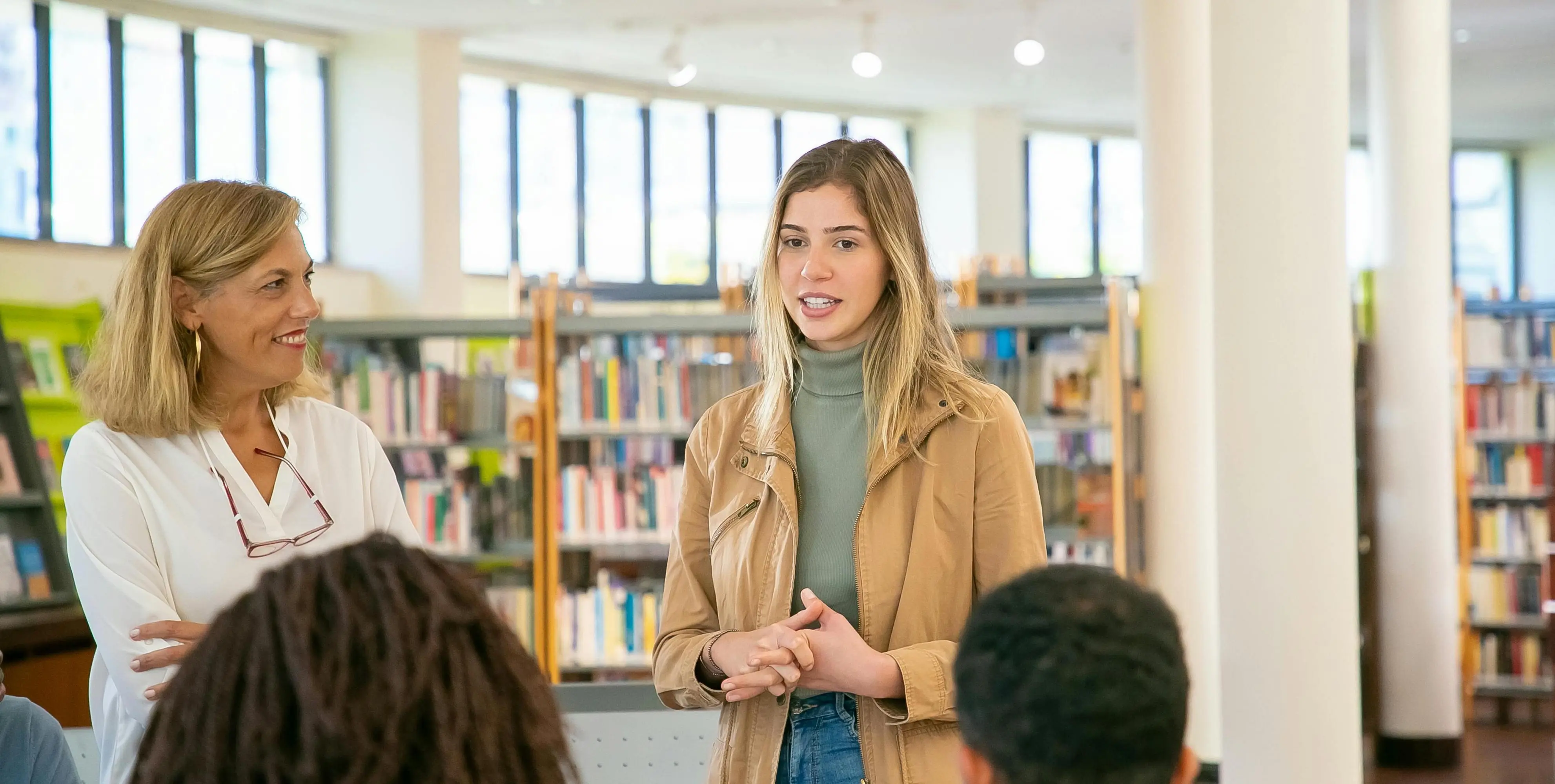 Fachkräfte im Austausch